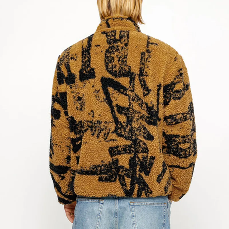 Stüssy Reversible Fleece Jacket-12