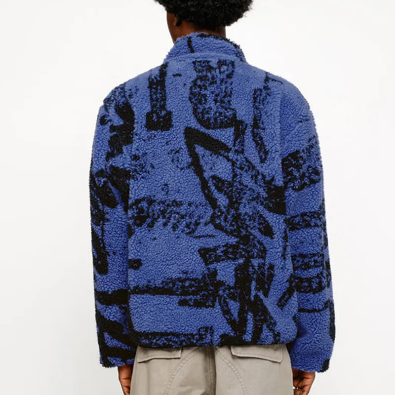 Stüssy Reversible Fleece Jacket-5