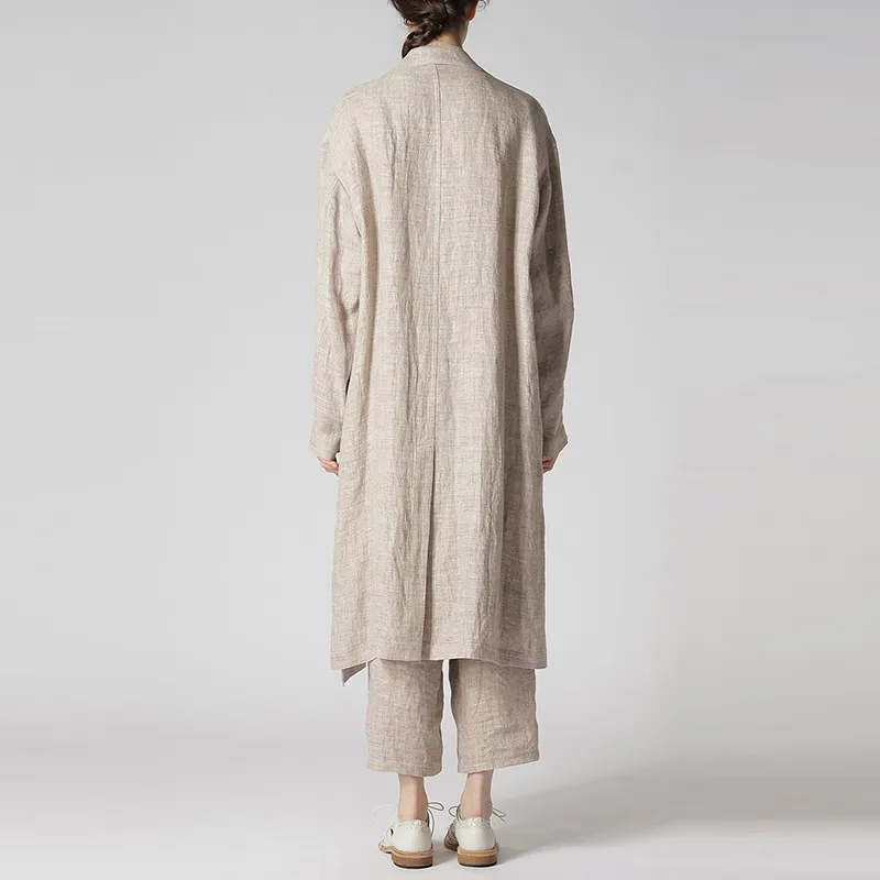 Yohji Yamamoto Y's SS24 Coats Women's Light Brown-4