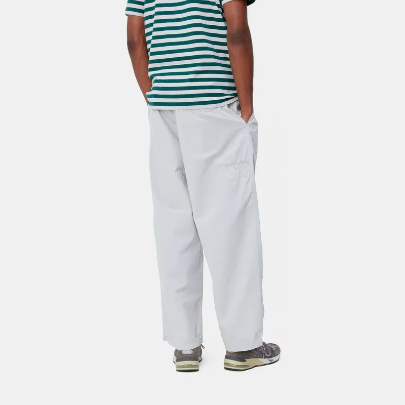 Carhartt WIP SS24 Colston Pant Sonic Silver Casual Pants Men's White-4