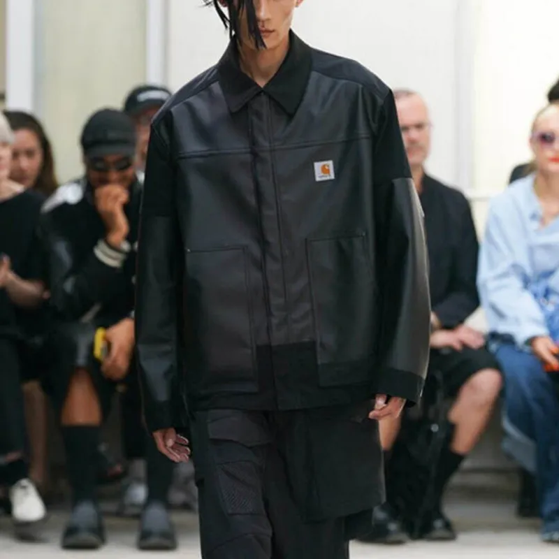 Carhartt WIP X Carhartt WIP Synthetic Leather Jacket-2