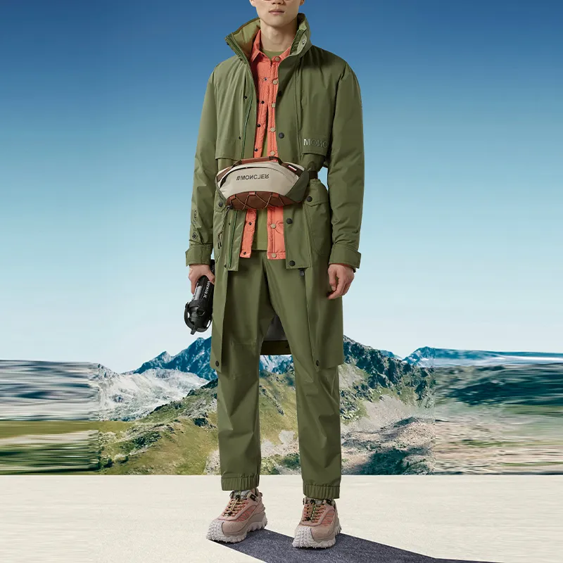 Moncler Grenoble Waterproof Tapered Trousers-1