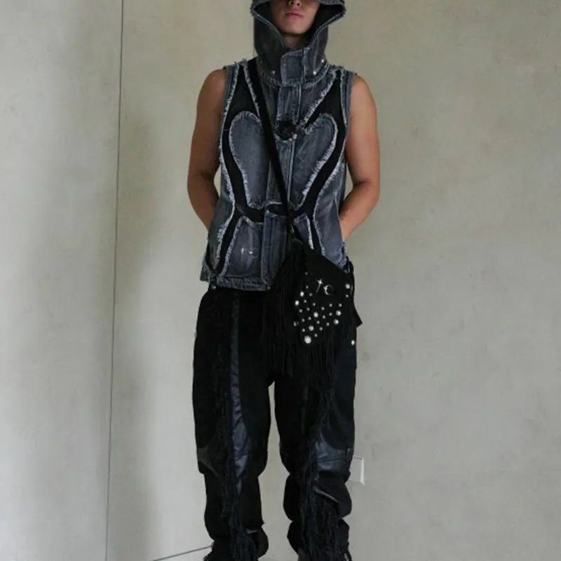 THUG CLUB SS24 Vest Unisex Black-2