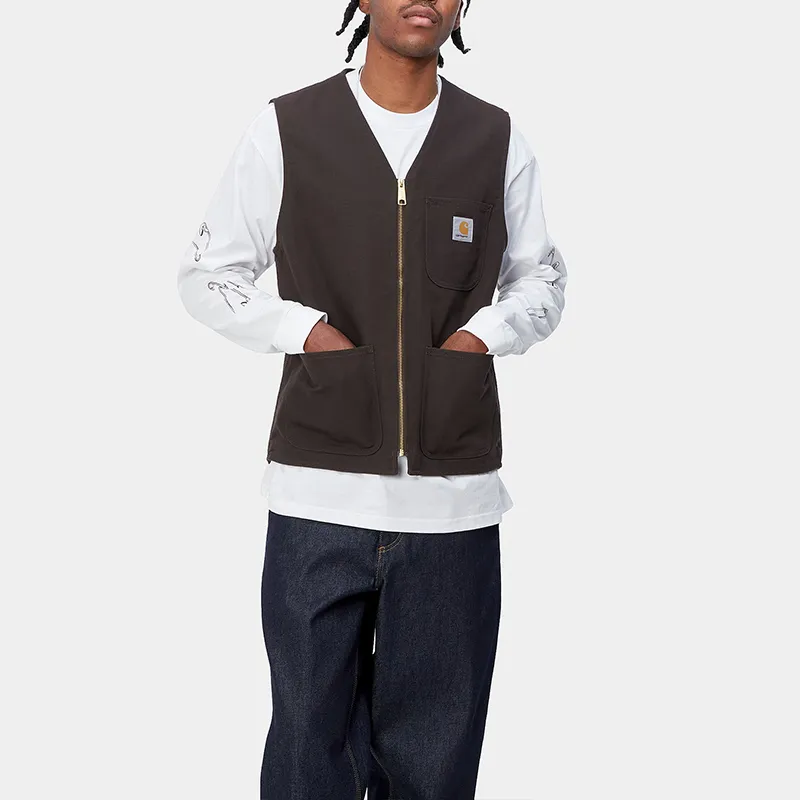 Carhartt WIP SS24 Vest Men's Brown-4