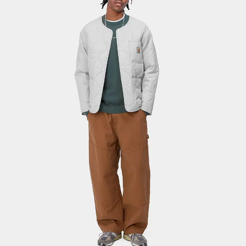 Carhartt WIP SS24 Skyton Liner Jackets & Coats Men's Gray White-2