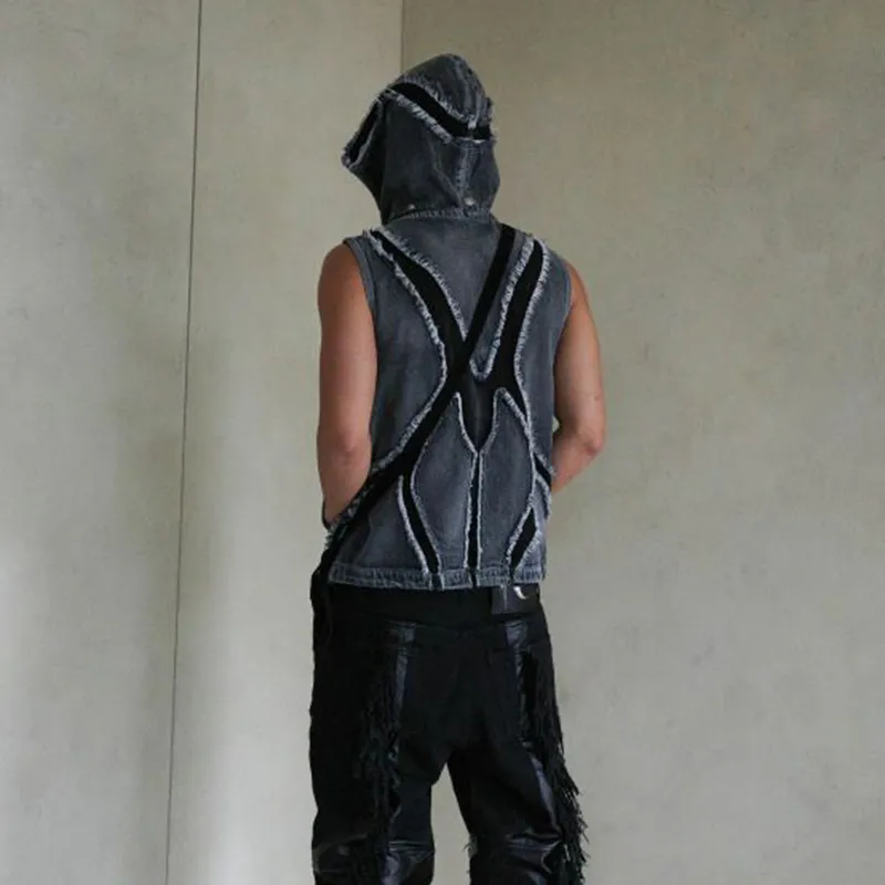 THUG CLUB SS24 Vest Unisex Black-3