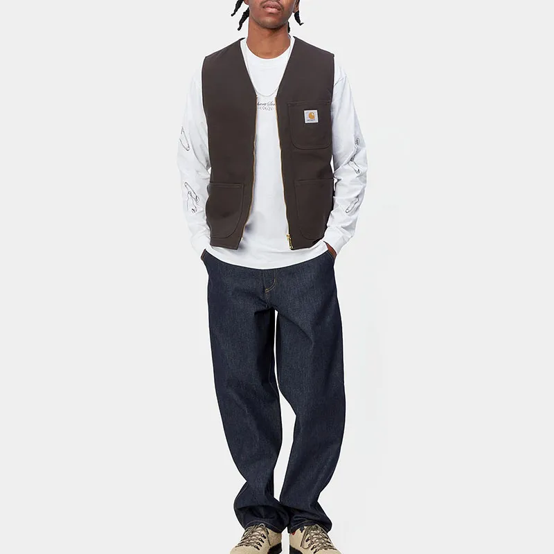 Carhartt WIP SS24 Vest Men's Brown-5