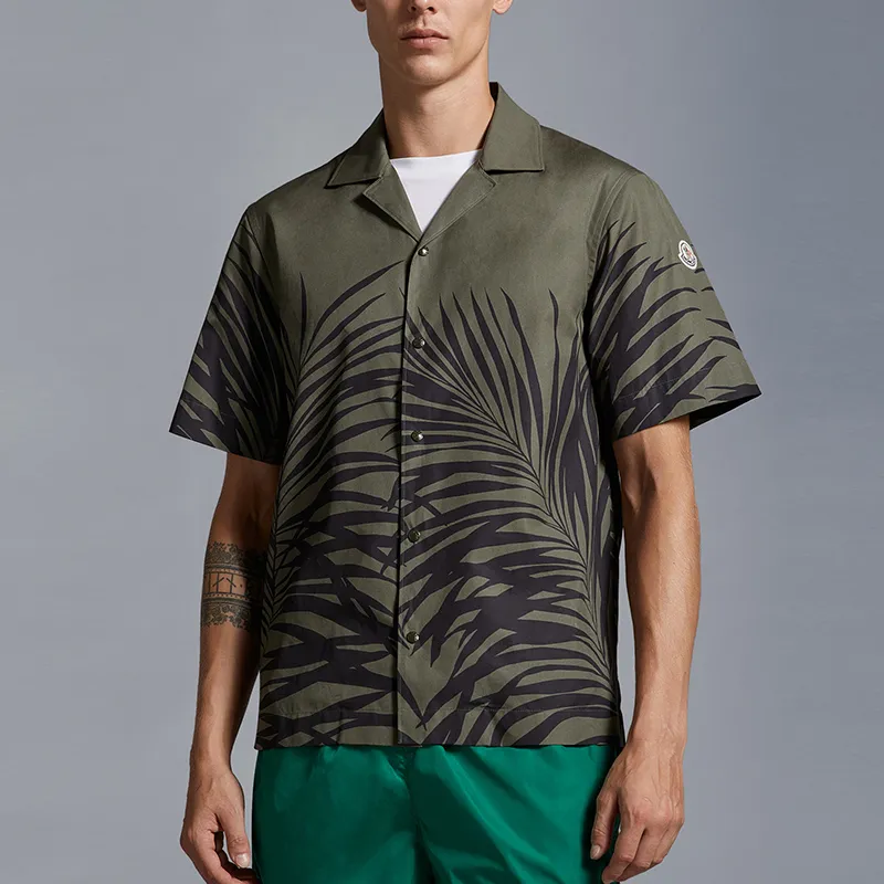 Moncler Collared Short Sleeves Shirt-2