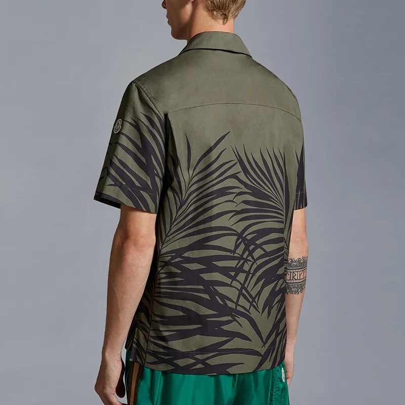 Moncler Collared Short Sleeves Shirt-3