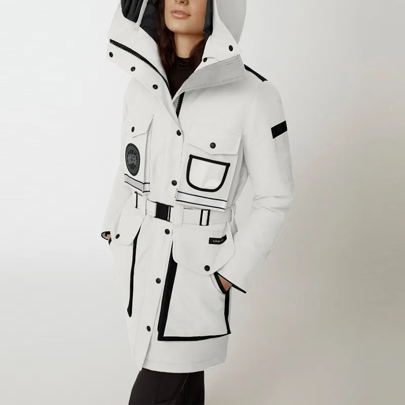 Canada Goose Down Jacket Women's Silver Birch-1