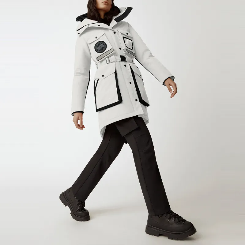 Canada Goose Down Jacket Women's Silver Birch-2