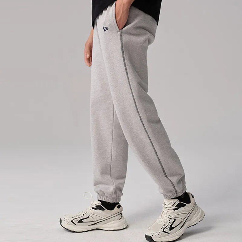 New Era SS24 Knitted Sports Pants Unisex Gray-3