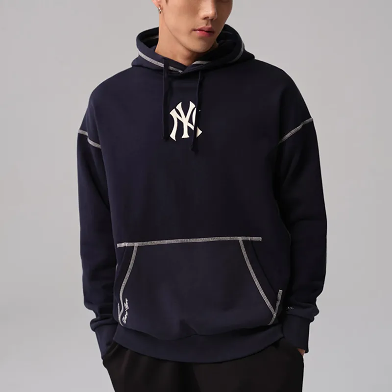 New Era x MLB SS24 New York Yankees Sweatshirt Unisex Navy Blue-3
