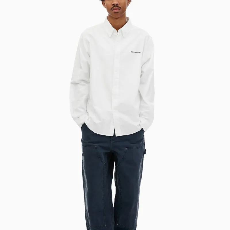 Thisisneverthat T Logo Oxford Shirt-2