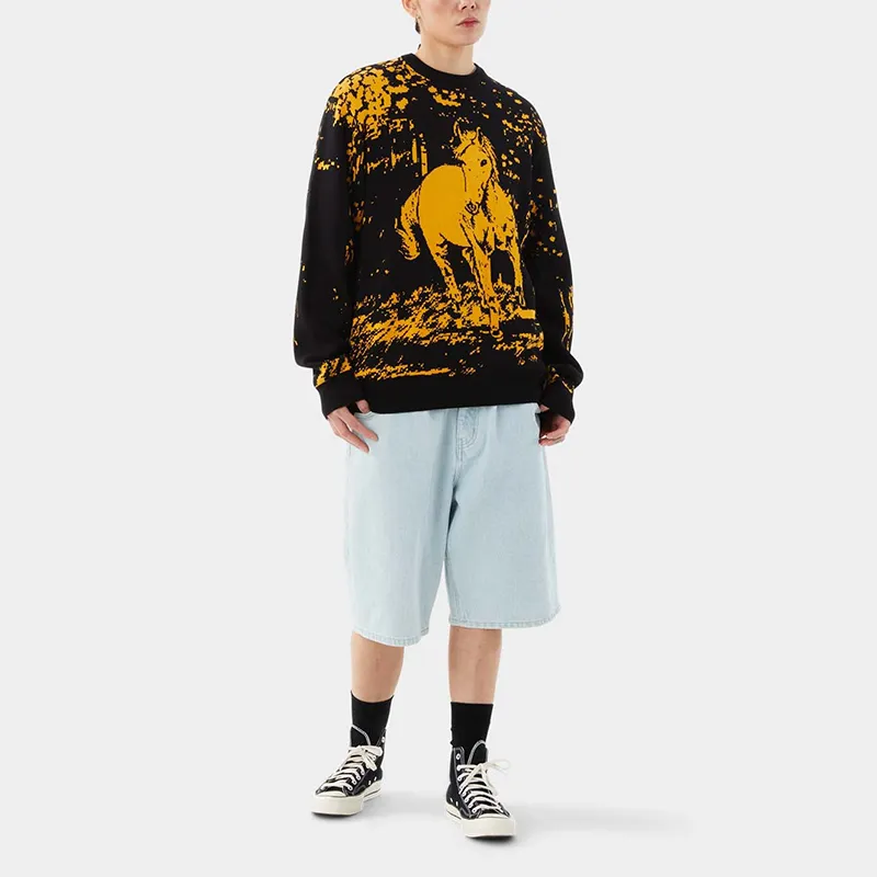 HUF x JAIME MUÑOZ SS24 Knitwear Unisex Black-3