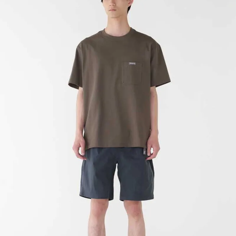 Gramicci X And Wander Back Print Tee 'Green'-2