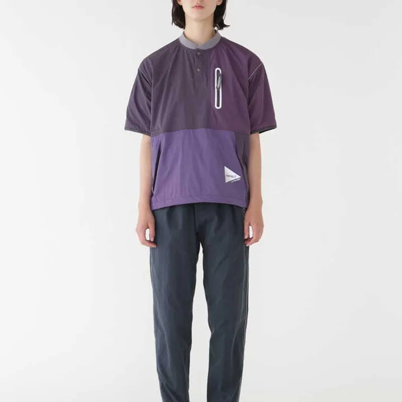 Gramicci X And Wander Patchwork Wind Tee 'Multicolor/Purple'-5