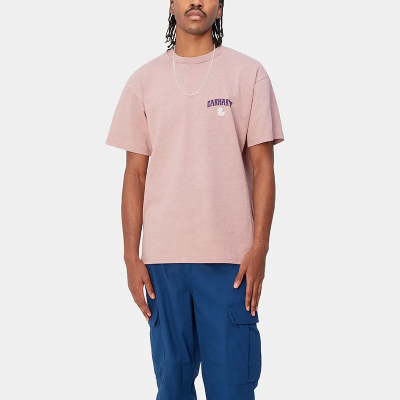 Carhartt WIP SS24 S/S Duckin' T Shirt T Shirt Men's Pink-3
