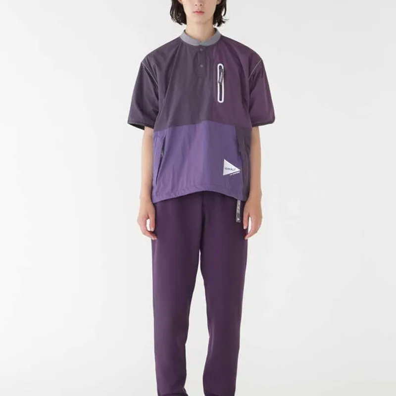 Gramicci X And Wander Patchwork Wind Tee 'Multicolor/Purple'-2