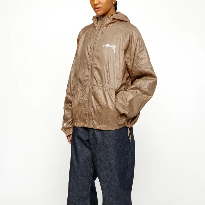 Stussy Wrinkled Nylon Beach Shell Jacket-9