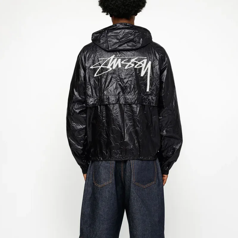 Stussy Wrinkled Nylon Beach Shell Jacket-2