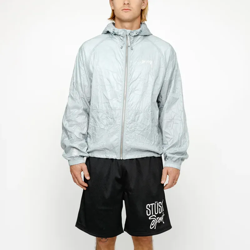 Stussy Wrinkled Nylon Beach Shell Jacket-17