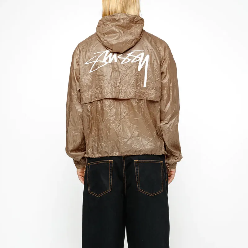 Stussy Wrinkled Nylon Beach Shell Jacket-7