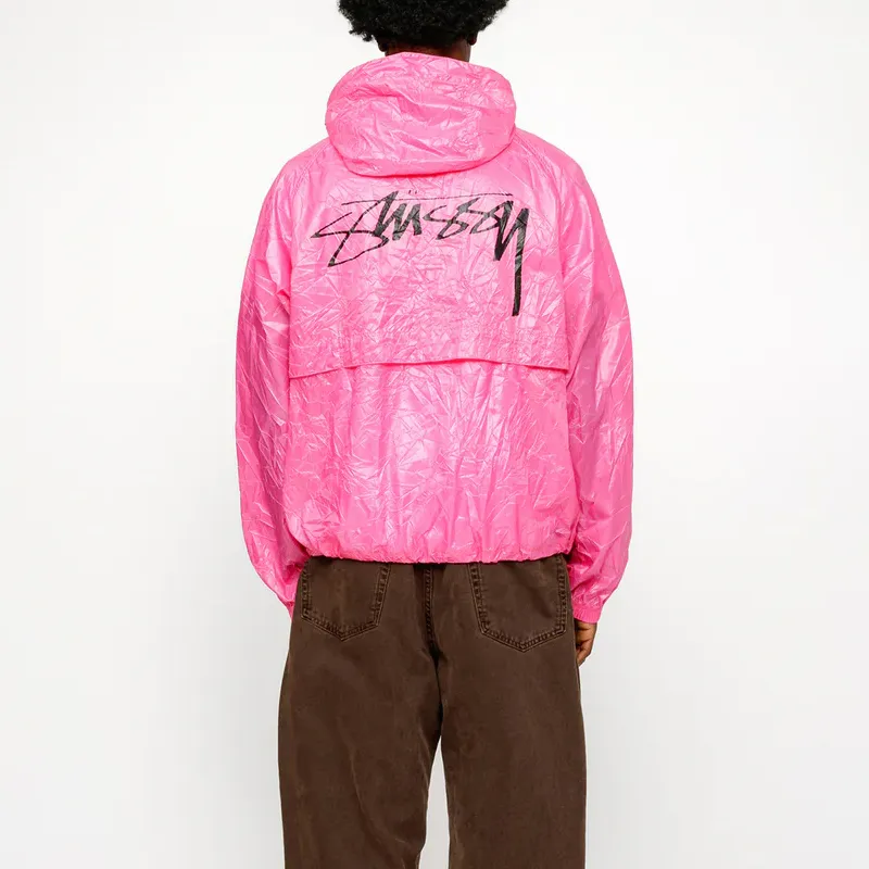 Stussy Wrinkled Nylon Beach Shell Jacket-12