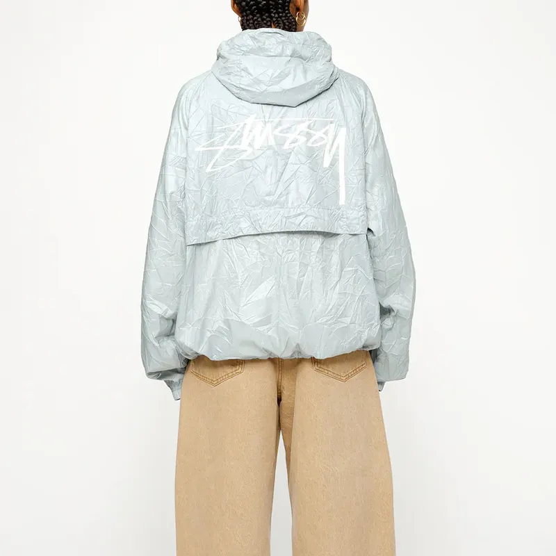 Stussy Wrinkled Nylon Beach Shell Jacket-18