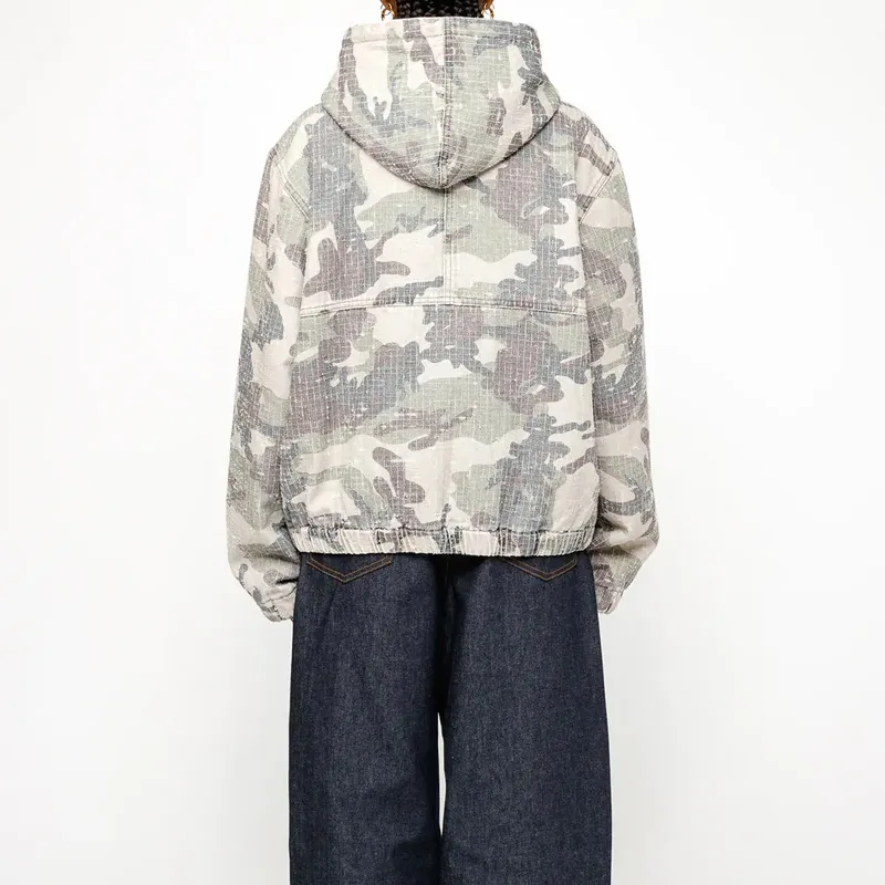 Stussy Camo Canvas Needlepunch Work Jacket-3