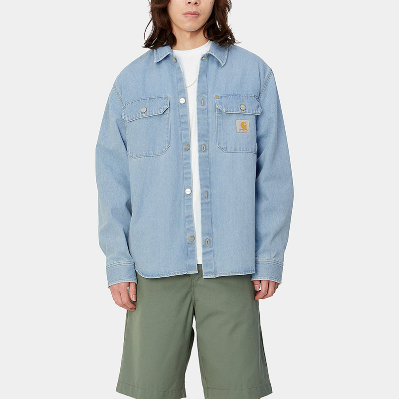 Carhartt WIP Harvey Logo Patch Shirt Jacket - POIZON