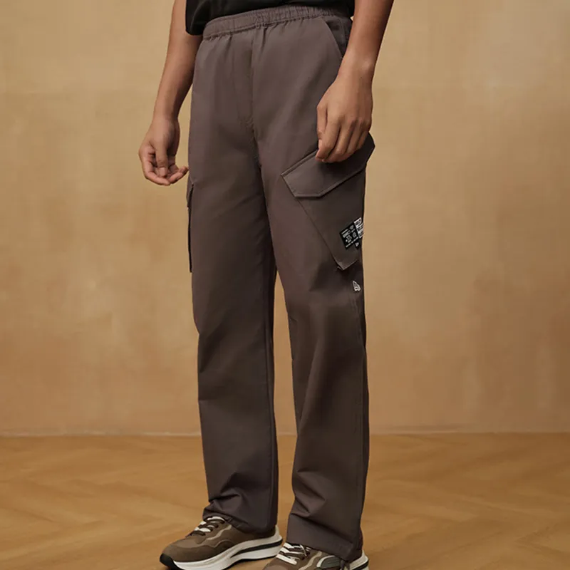 New Era SS24 Cargo Pants Unisex Dark Gray-3