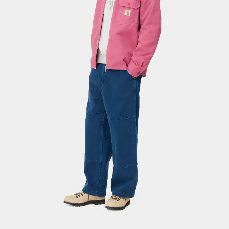 Carhartt WIP Logo Patch Wide Leg Jeans-4