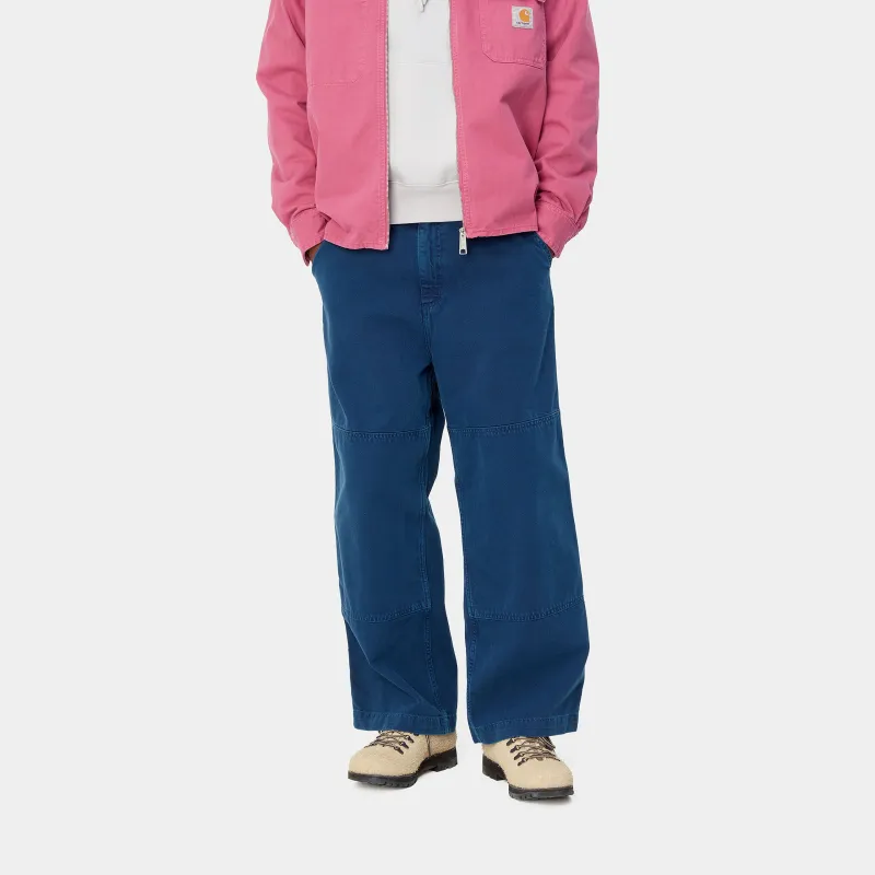 Carhartt WIP Logo Patch Wide Leg Jeans-2