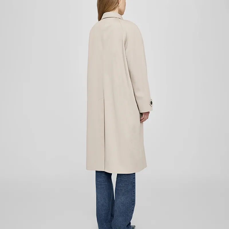 Anine Bing Randy Cotton Trench Coat-4