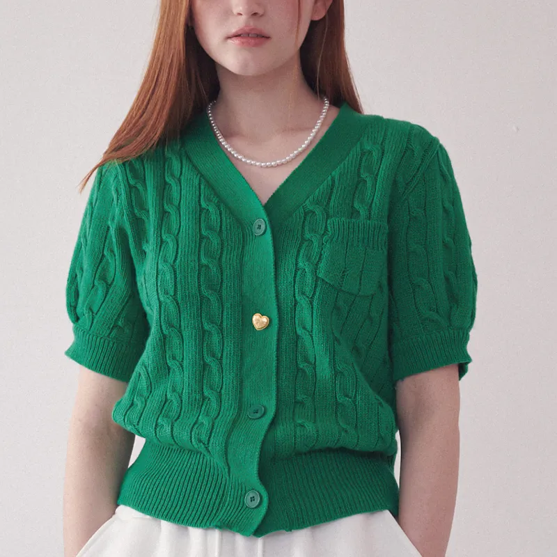 RONRON Knitwear Women's Green-3
