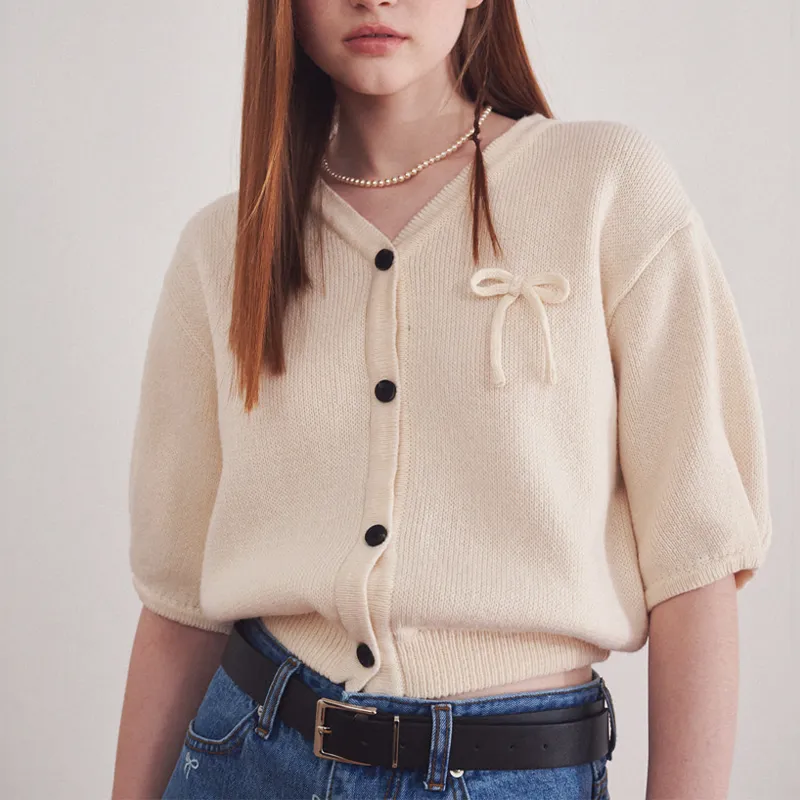 RONRON Knitwear Women's Cream-5