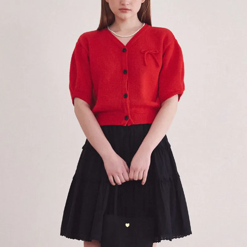 RONRON Knitwear Women's Red-2