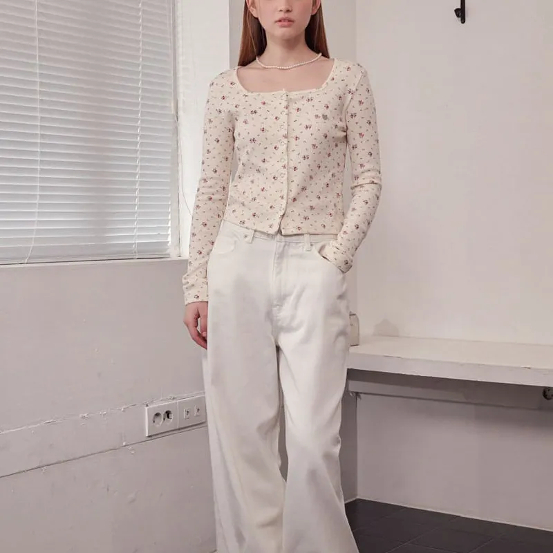 RONRON Knitwear Women's Cream-2