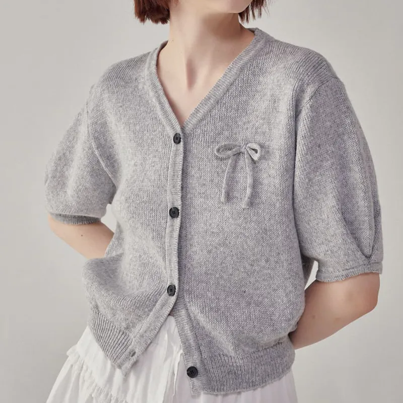 RONRON Knitwear Women's Gray-5