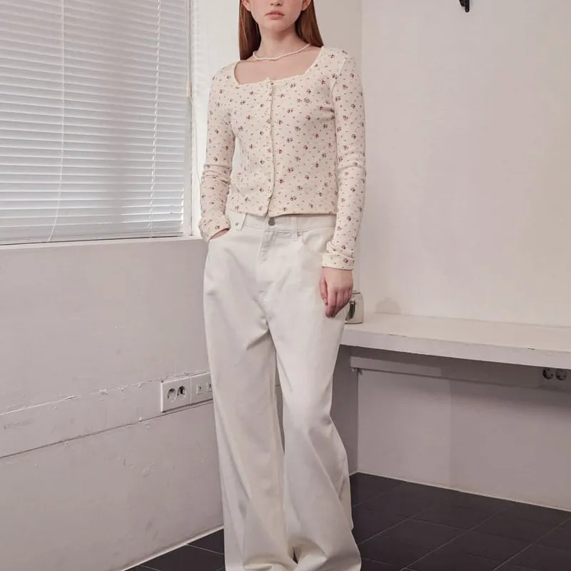 RONRON Knitwear Women's Cream-1