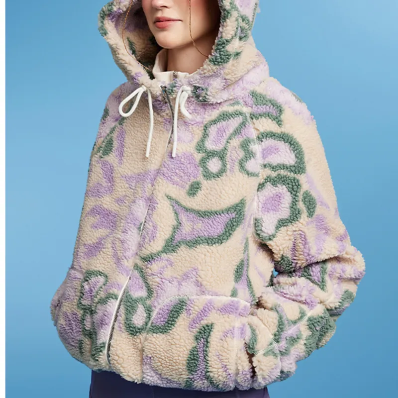 ANNASU Velvet-feel Coat Women's-8