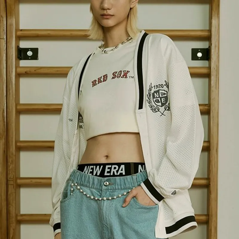 New Era SS24 Knitwear Unisex Ivory White-2