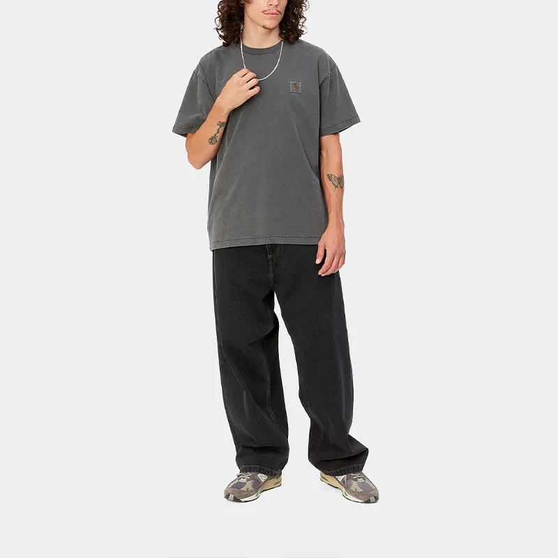 Carhartt WIP Nelson Logo Patch Crewneck T Shirt-2