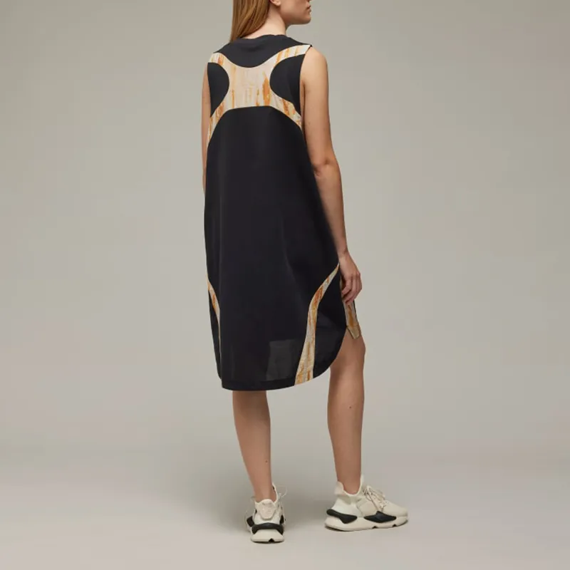 Y 3 Rust Dye Tank Dress-4