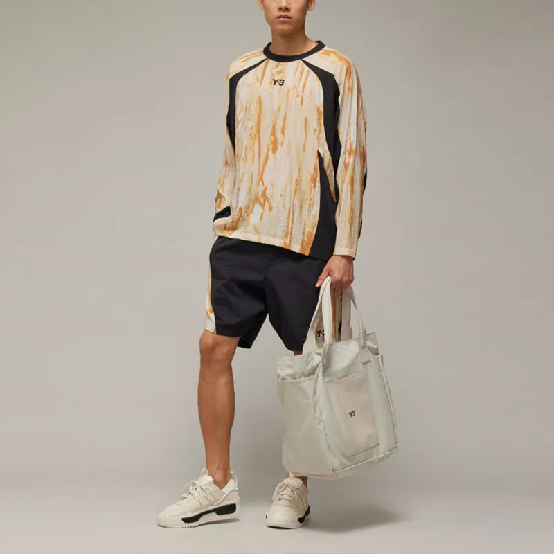 Adidas Y 3 Rust Dye Long Sleeve Tee-2