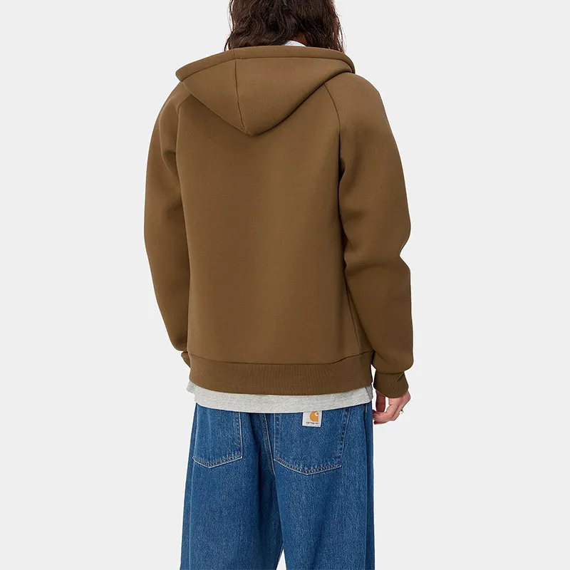 Carhartt WIP SS24 Car-Lux Hooded Jacket Jacket Men's Brown-5