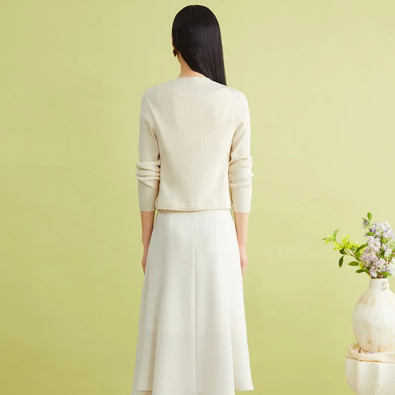 Yiner Knitwear Women's Raw White-2