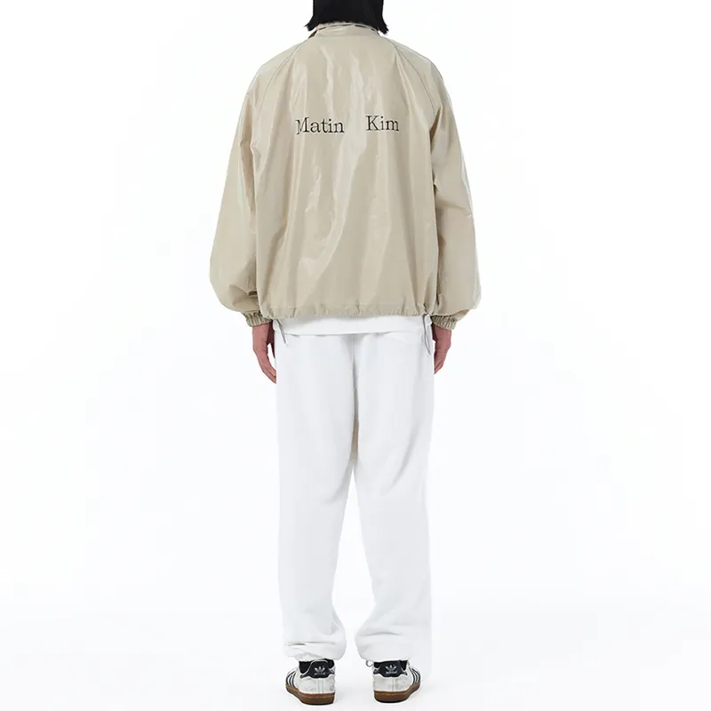 MATIN KIM SS24 Jacket Unisex Beige-5