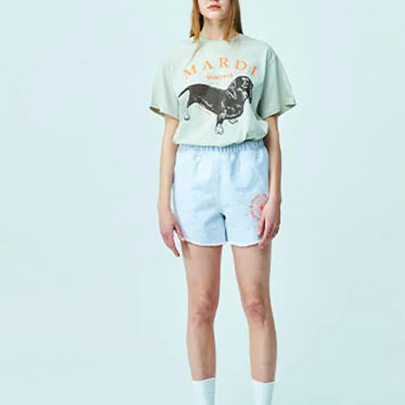 MARDI MERCREDI T Shirt Women's Light Beige Yellow-1